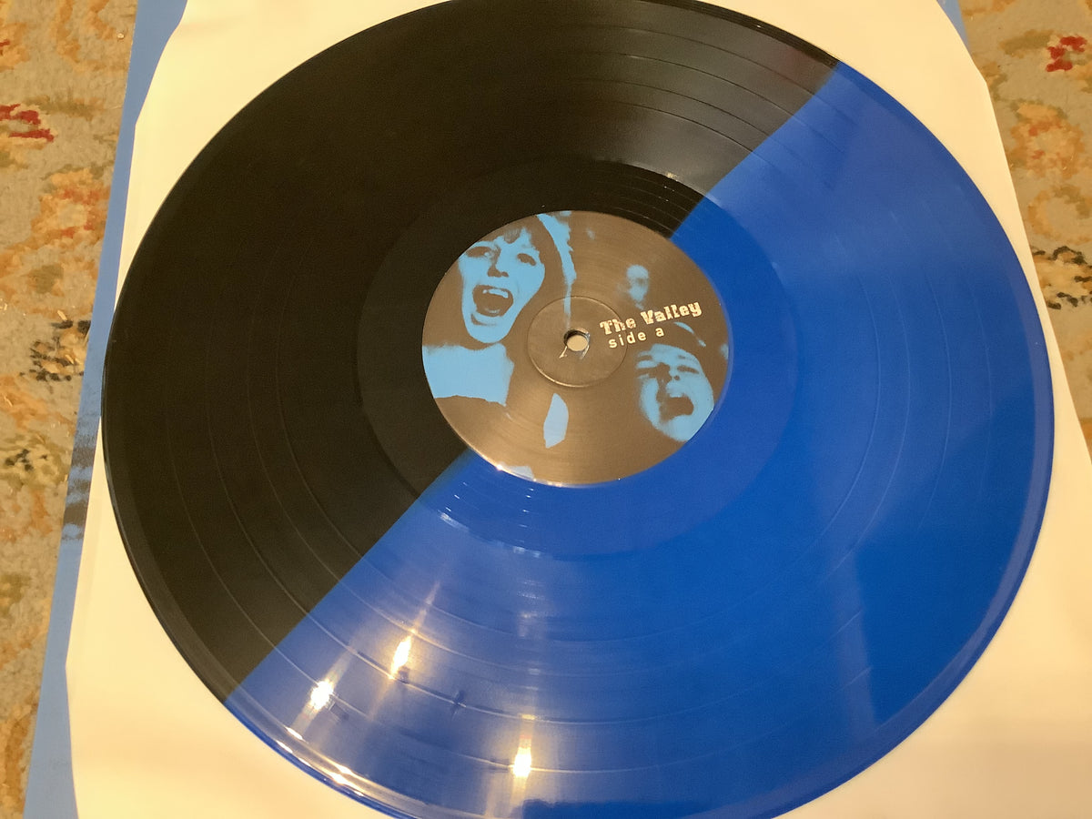 The Valley – The Valley (Blue Bear) – Limited Neon Blue & Black Split Vinyl
