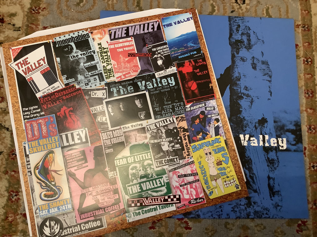 The Valley – The Valley (Blue Bear) – Limited Neon Blue & Black Split Vinyl
