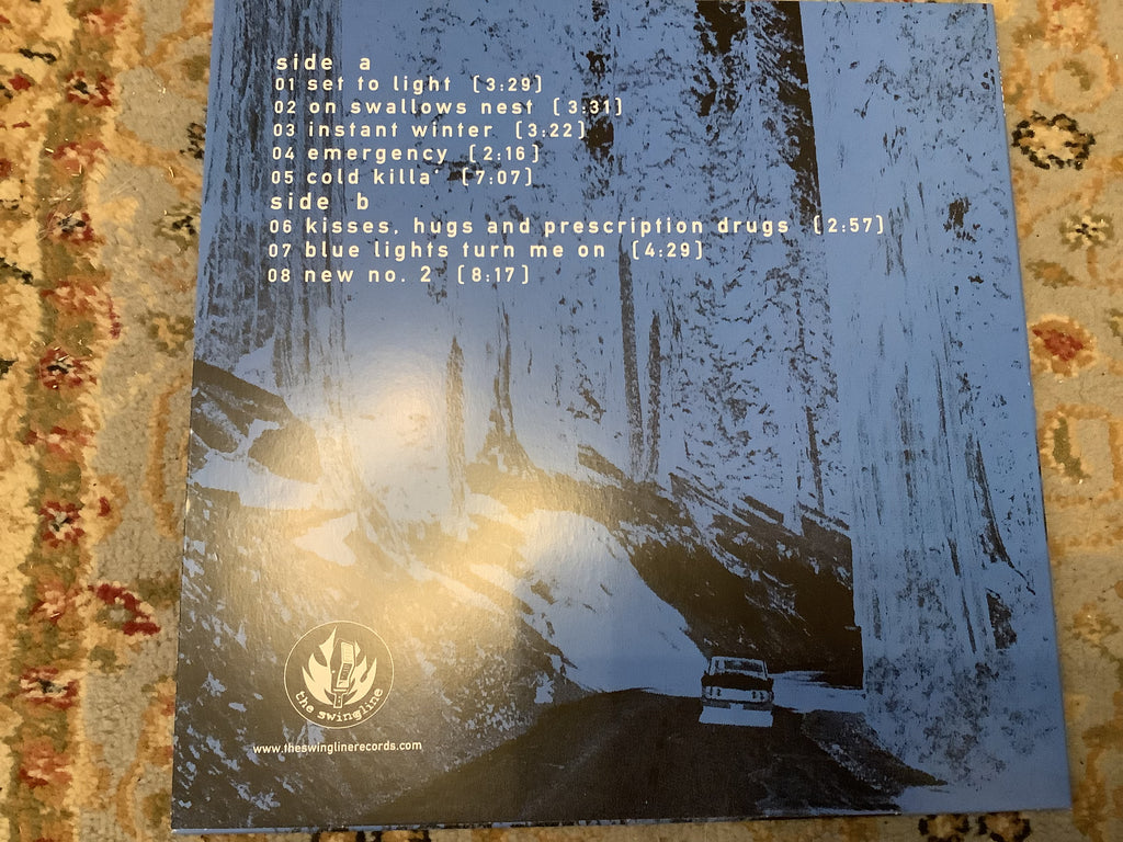 The Valley – The Valley (Blue Bear) – Limited Neon Blue & Black Split Vinyl