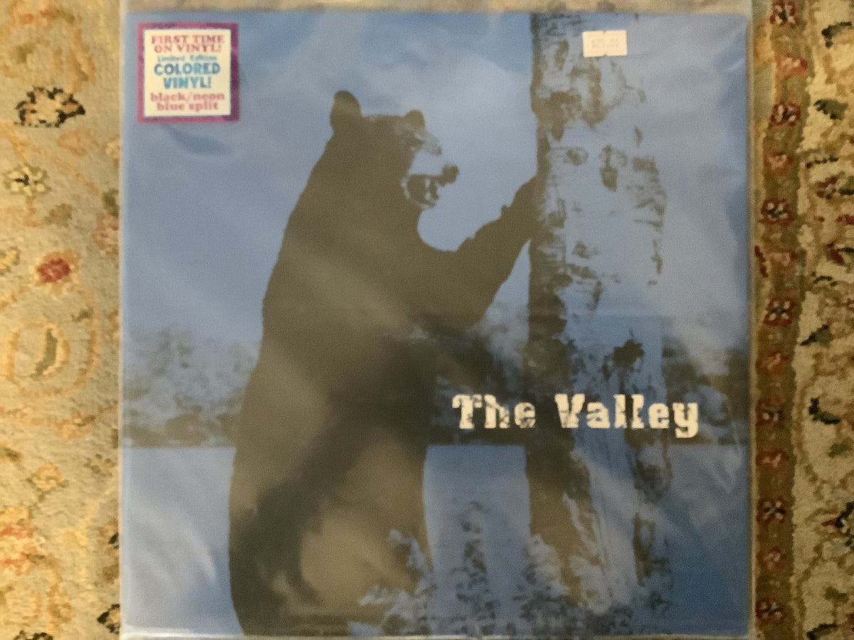 The Valley – The Valley (Blue Bear) – Limited Neon Blue & Black Split Vinyl