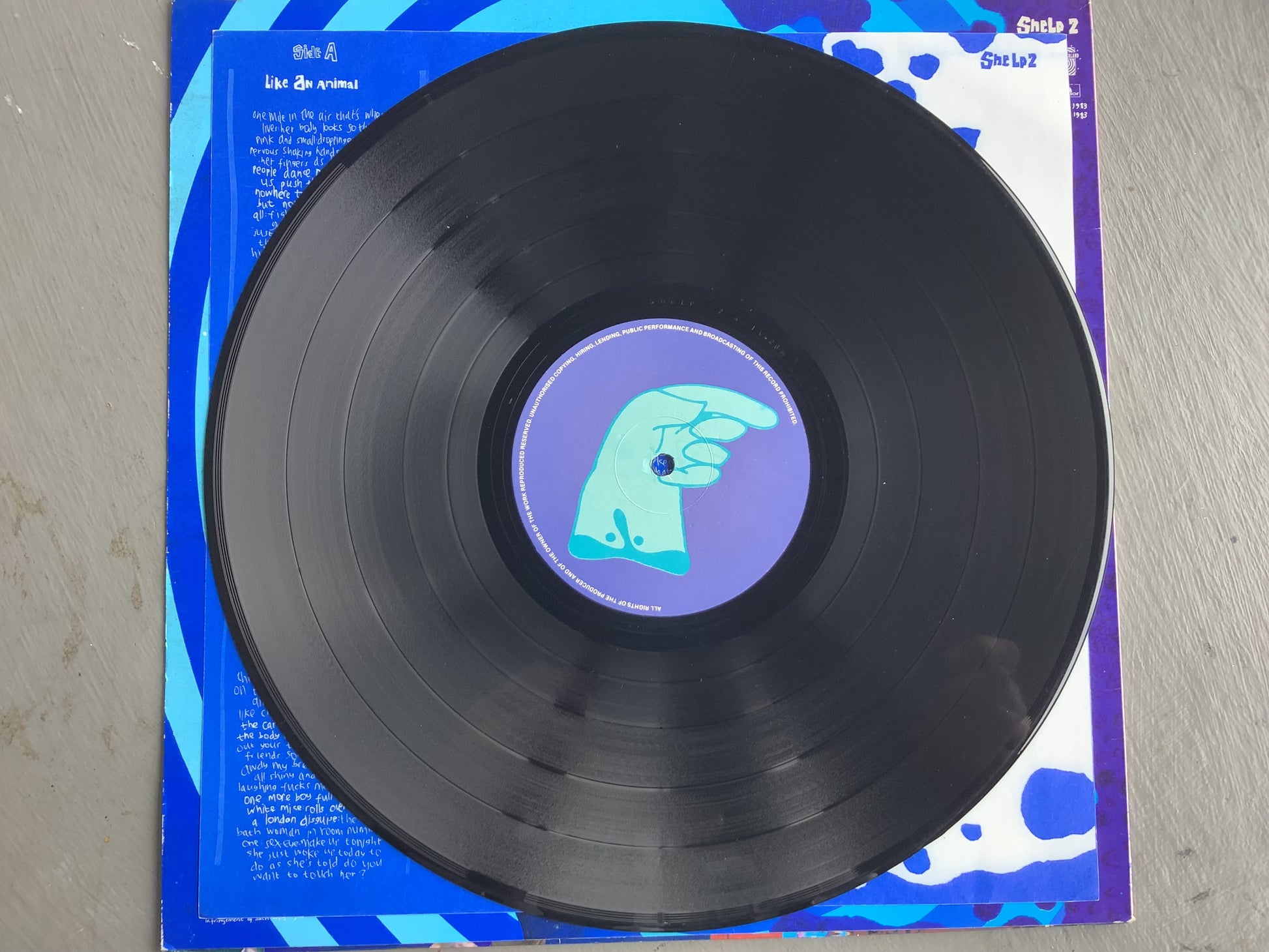 The Glove – Blue Sunshine (1983) – Original UK Pressing – VG+