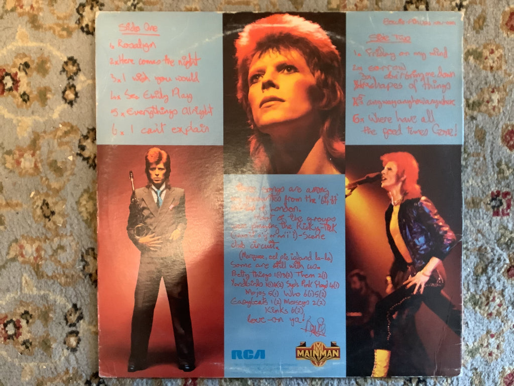 David Bowie – Pin Ups (Used Vinyl LP) - VG+