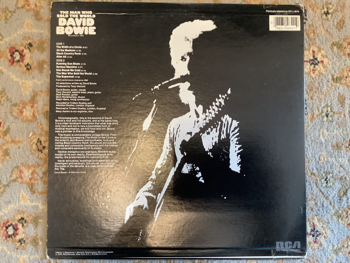 David Bowie – The Man Who Sold the World (Used Vinyl LP) - VG+