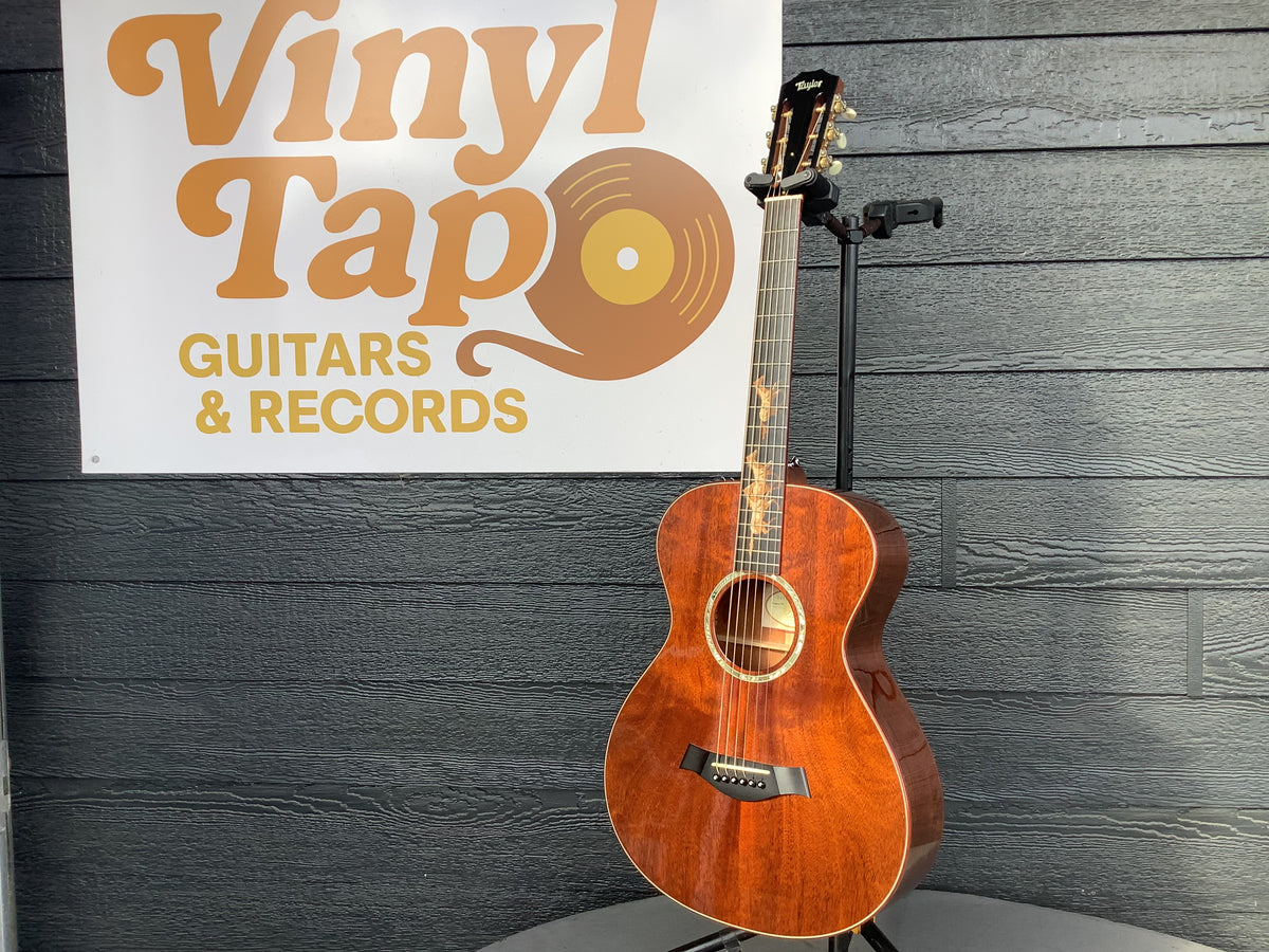 Taylor Custom Shop Grand Concert – Highly Figured Mahogany – Running Horses Inlay