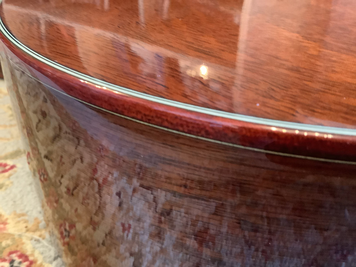 Taylor Custom Shop Grand Concert – Highly Figured Mahogany – Running Horses Inlay