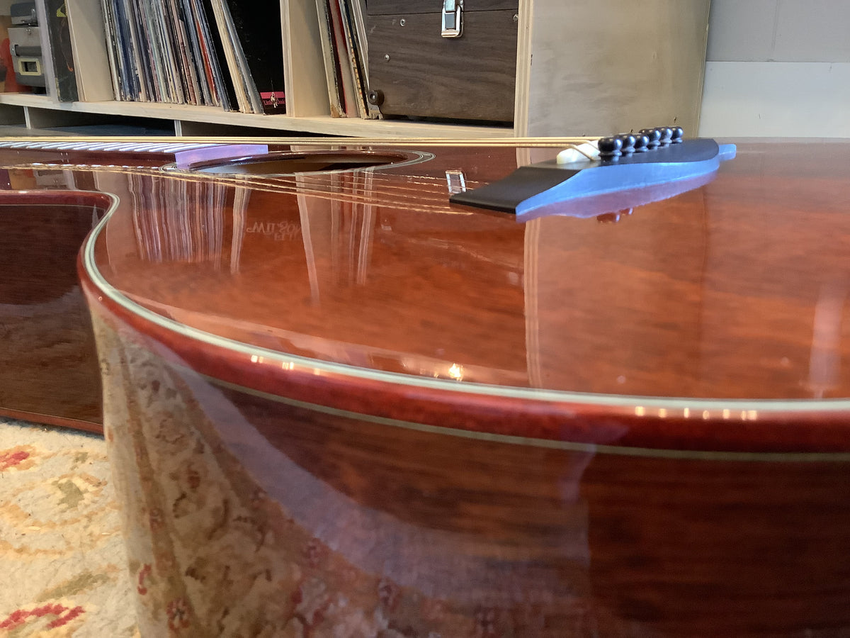 Taylor Custom Shop Grand Concert – Highly Figured Mahogany – Running Horses Inlay