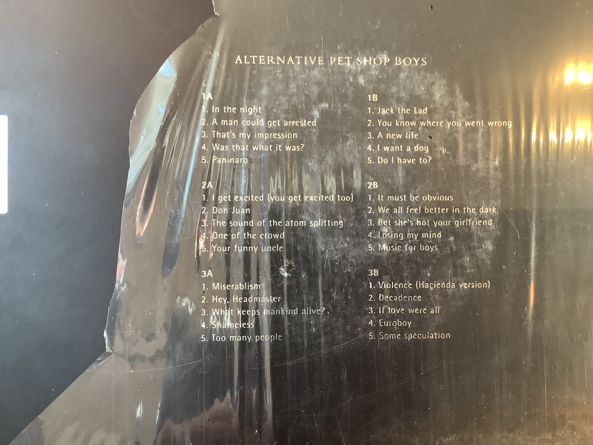 Pet Shop Boys – Alternative 1995 UK First Pressing • 3-LP Vinyl Box Se