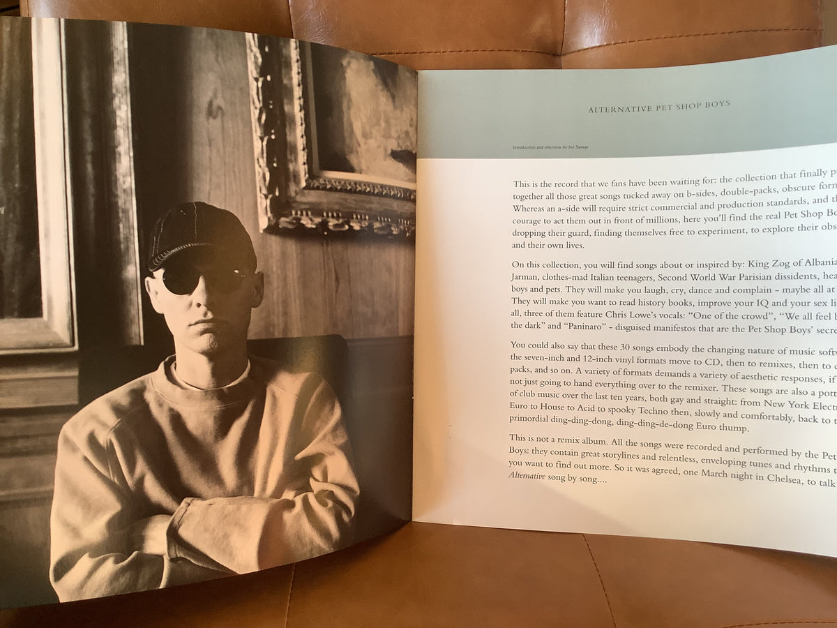Pet Shop Boys – Alternative 1995 UK First Pressing • 3-LP Vinyl Box Se