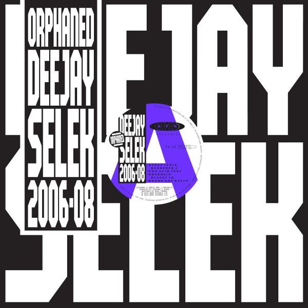 AFX Orphaned Deejay Selek 2006-2008 (12")
