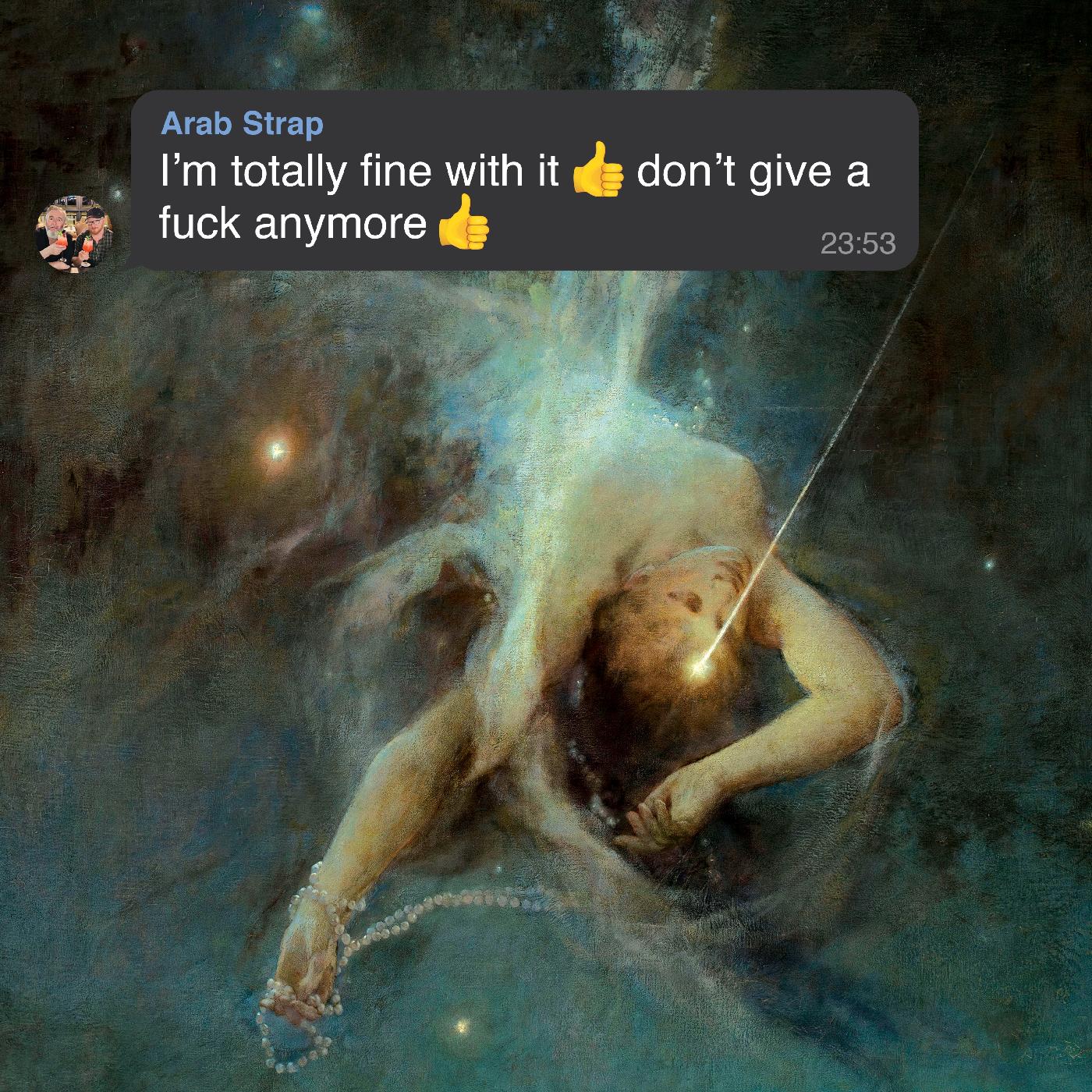Arab Strap I'M Totally Fine With It Don'T Give A Fuck Anymore (Indie Exclusive "Emoji" Yellow Vinyl)