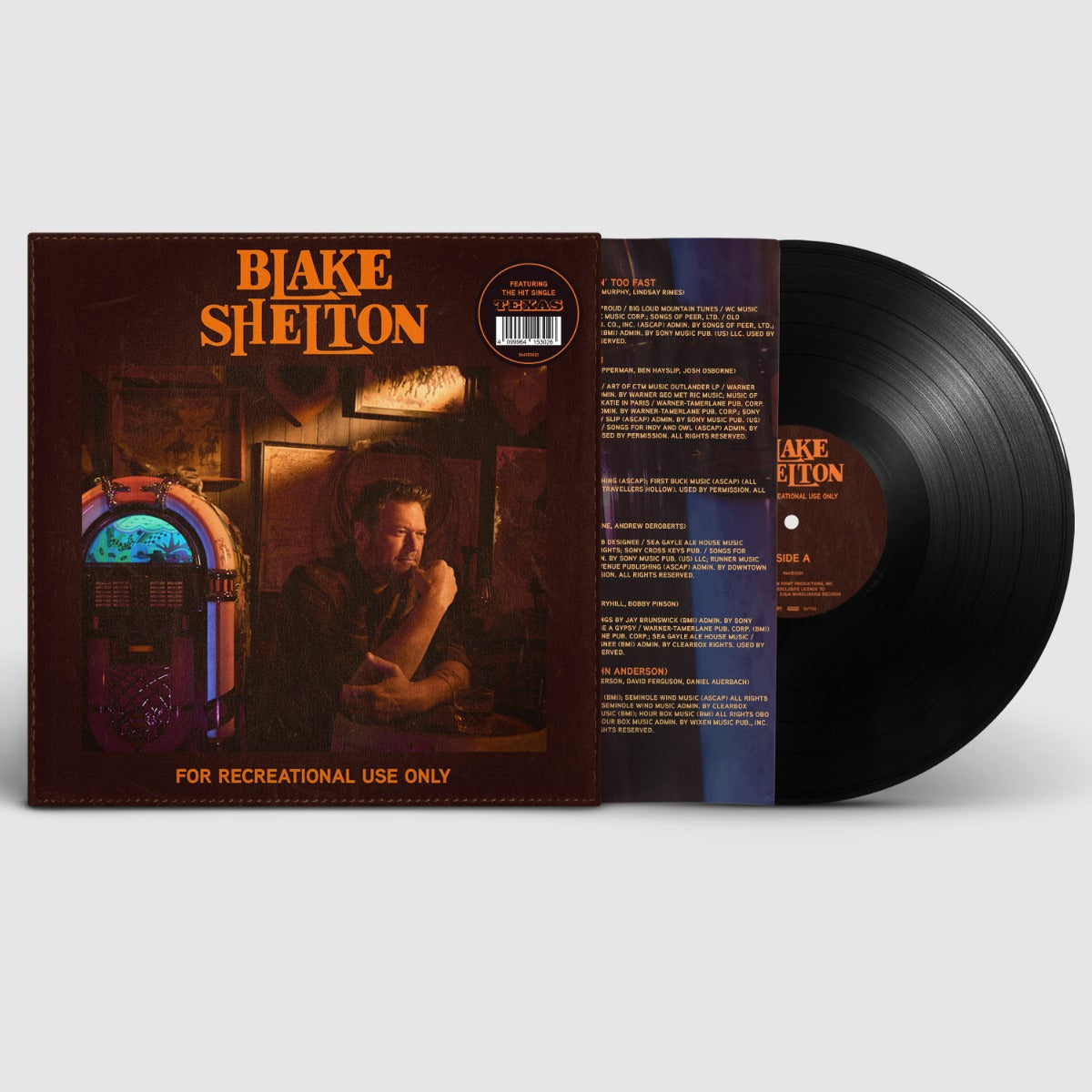 Blake Shelton For Recreational Use Only [Lp]