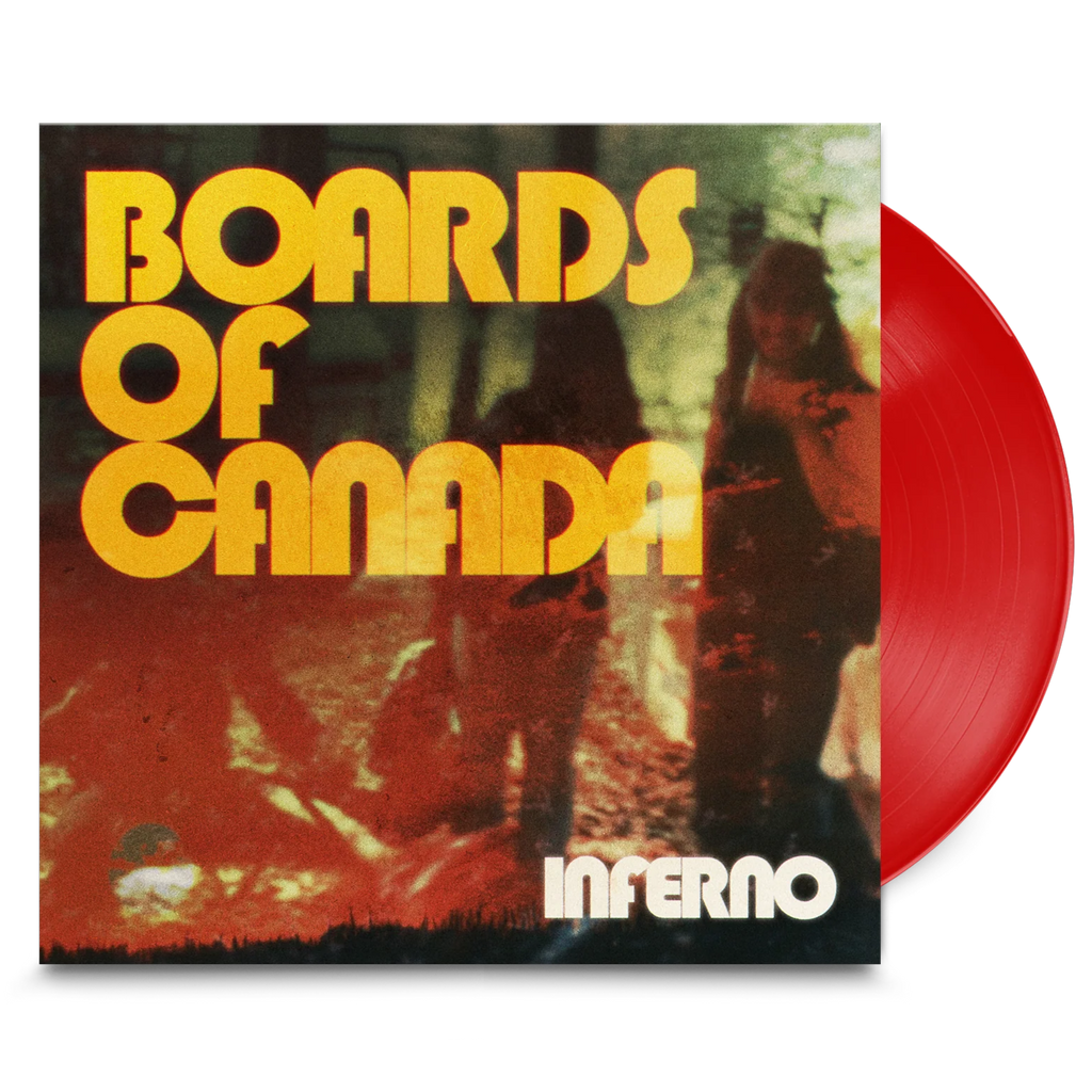 Boards of Canada Inferno (Limited Edition, Indie Exclusive, Triple Gatefold Outer Sleeve, Deluxe Edition, Transparent Red Colored Vinyl) (2 Lp's)
