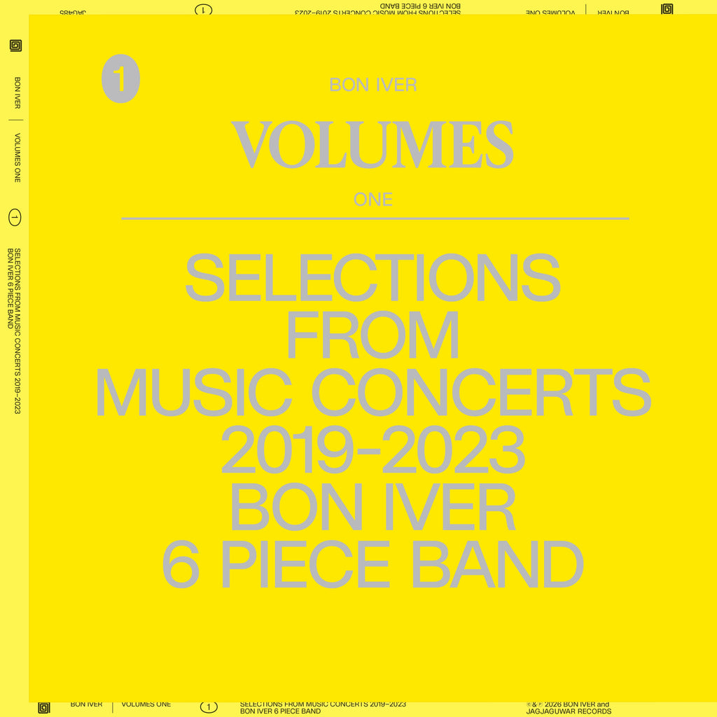 Bon Iver Volumes: One Selections From Music Concerts 2019-2023 6 Piece Band