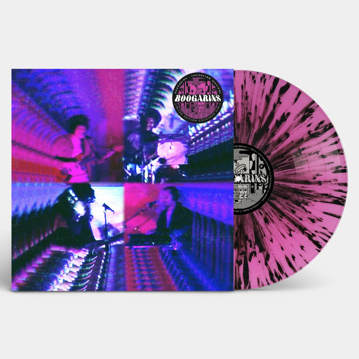 Boogarins Levitation Sessions (Indie exclusive "Poluçăo Noturna" Splatter Colored Vinyl)