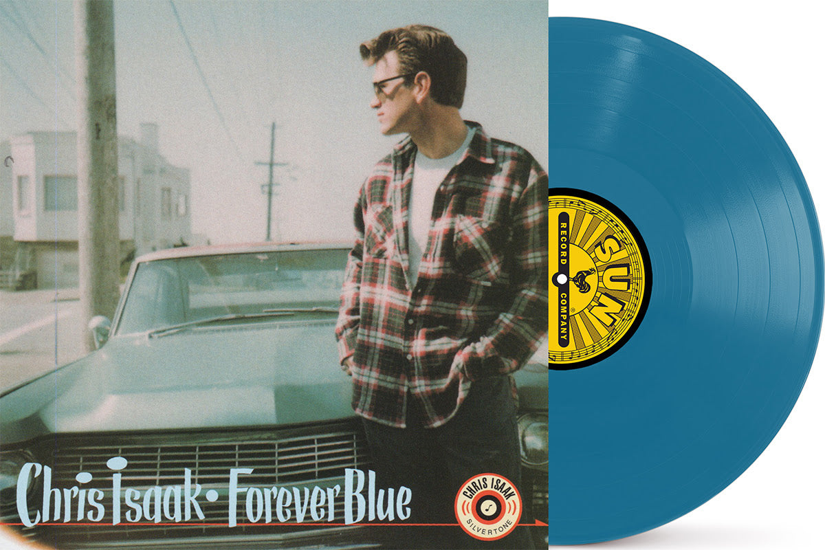 Chris Isaak Forever Blue (Indie Exclusive) Aqua Blue Vinyl)