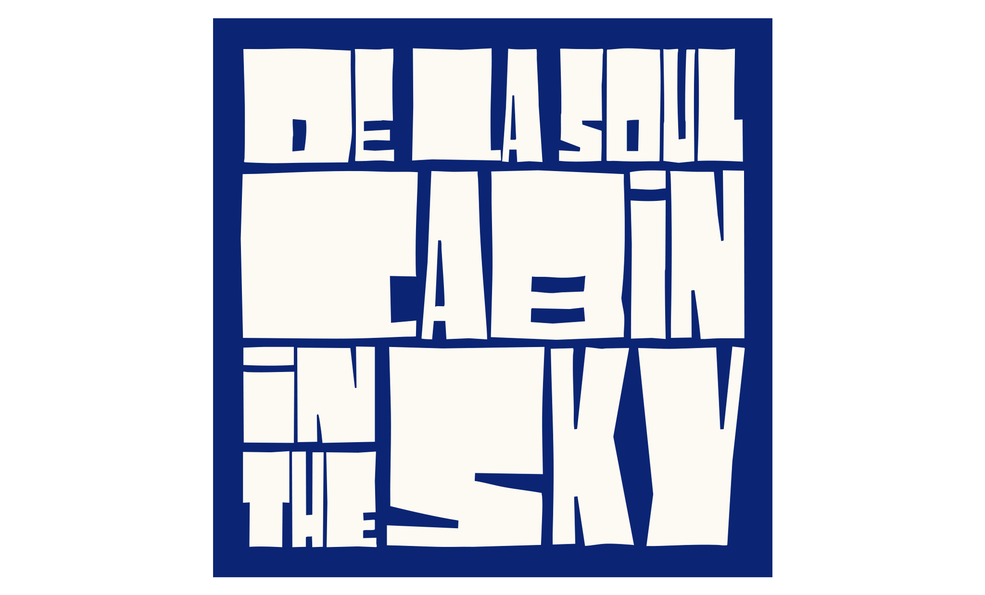 De La Soul Cabin In The Sky (Alternate Cover) [Opaque Sky Blue Vinyl]