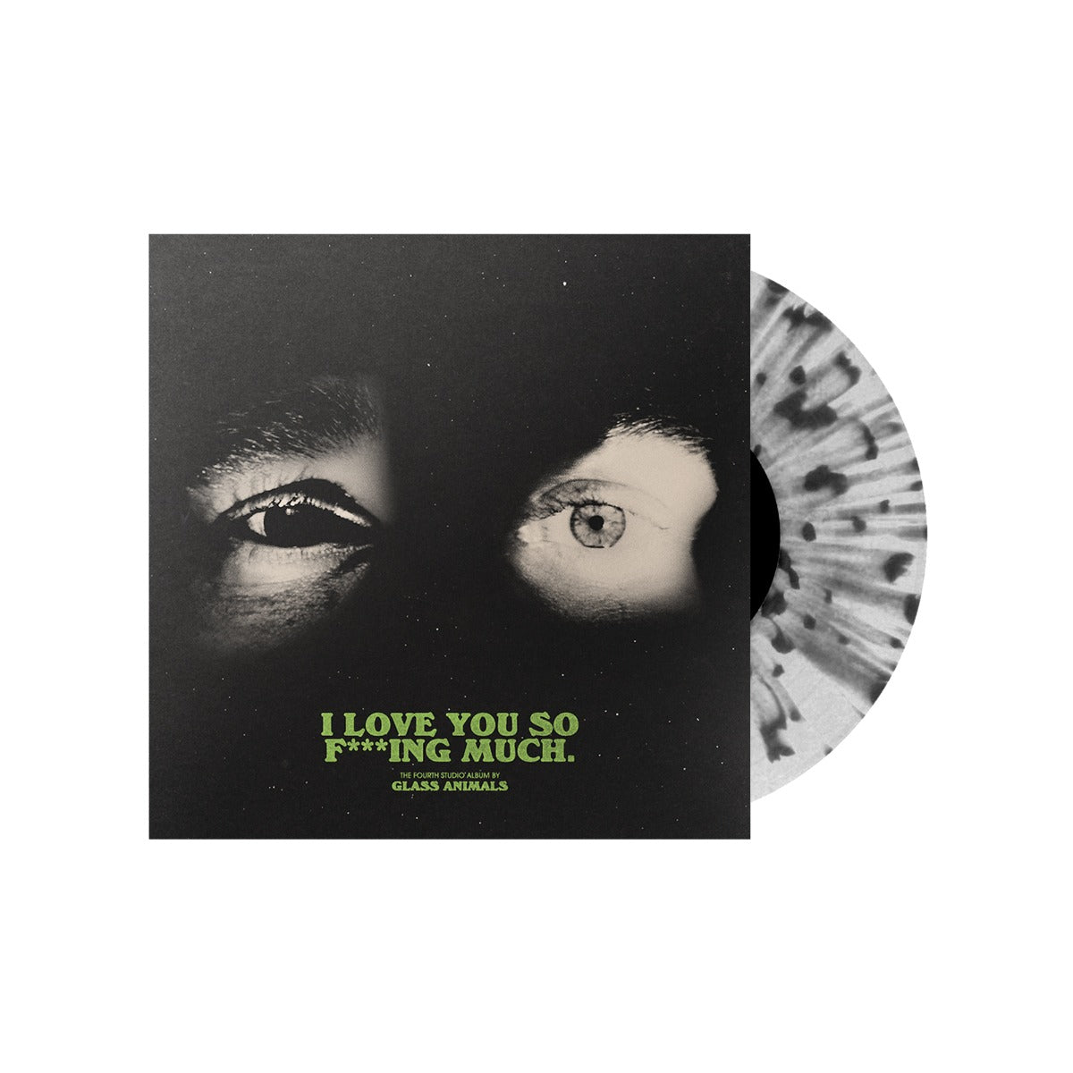 Glass Animals I Love You So F***ing Much [Explicit Content] (Indie Exclusive, Limited Edition, Black/White Splatter Colored Vinyl)