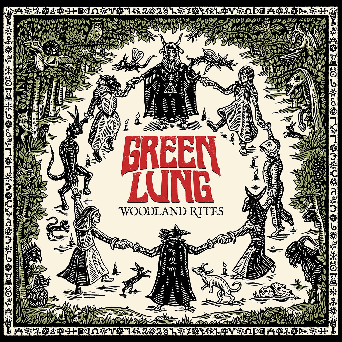 Green Lung Woodland Rites (Olive Vinyl)