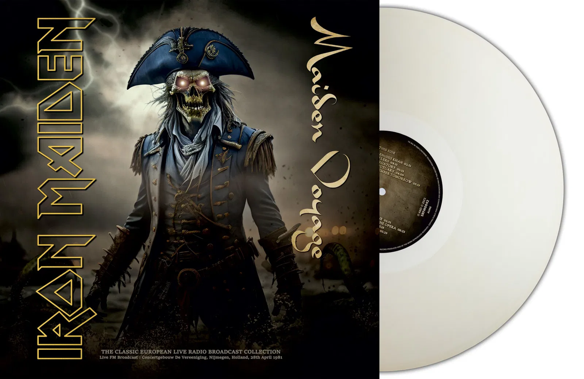 Iron Maiden Maiden Voyage: Holland '81 (Natural Clear Vinyl) [Import]