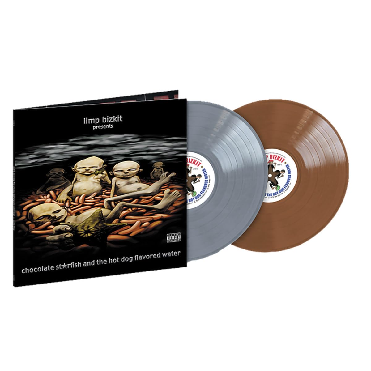 Limp Bizkit Chocolate Starfish and The Hotdog Flavored Water [Explicit Content] (Limited Edition, Opaque Grey & Opaque Brown Colored Vinyl) (2 Lp)