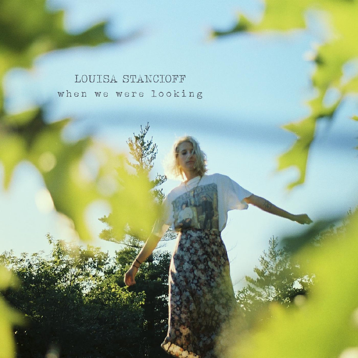 Louisa Stancioff When We Were Looking (Seaglass Blue With Emerald Green Splatter Vinyl)