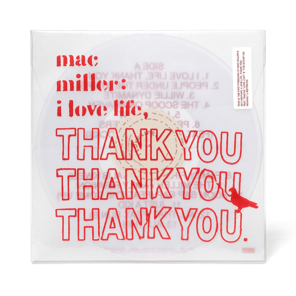 Mac Miller I Love Life, Thank You (Clear Vinyl)