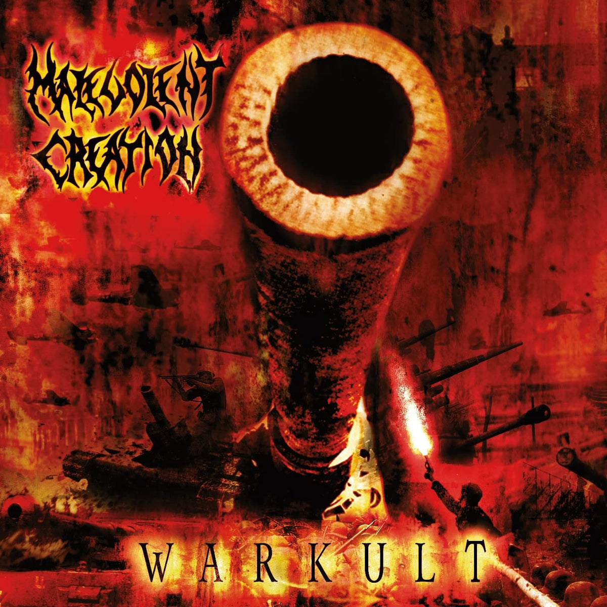 Malevolent Creation Warkult (Red Colored Vinyl) [Import]