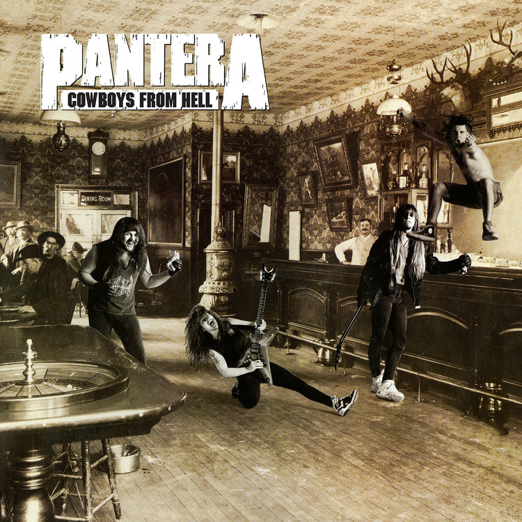 Pantera Cowboys From Hell (Brick & Mortar Exclusive) (Marbled White & "Whiskey" Brown Colored Vinyl)