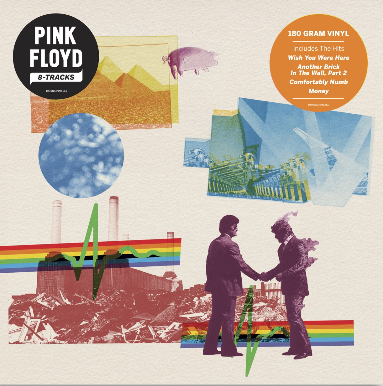Pink Floyd 8-Tracks (Limited Edition, 180 Gram Black Vinyl)