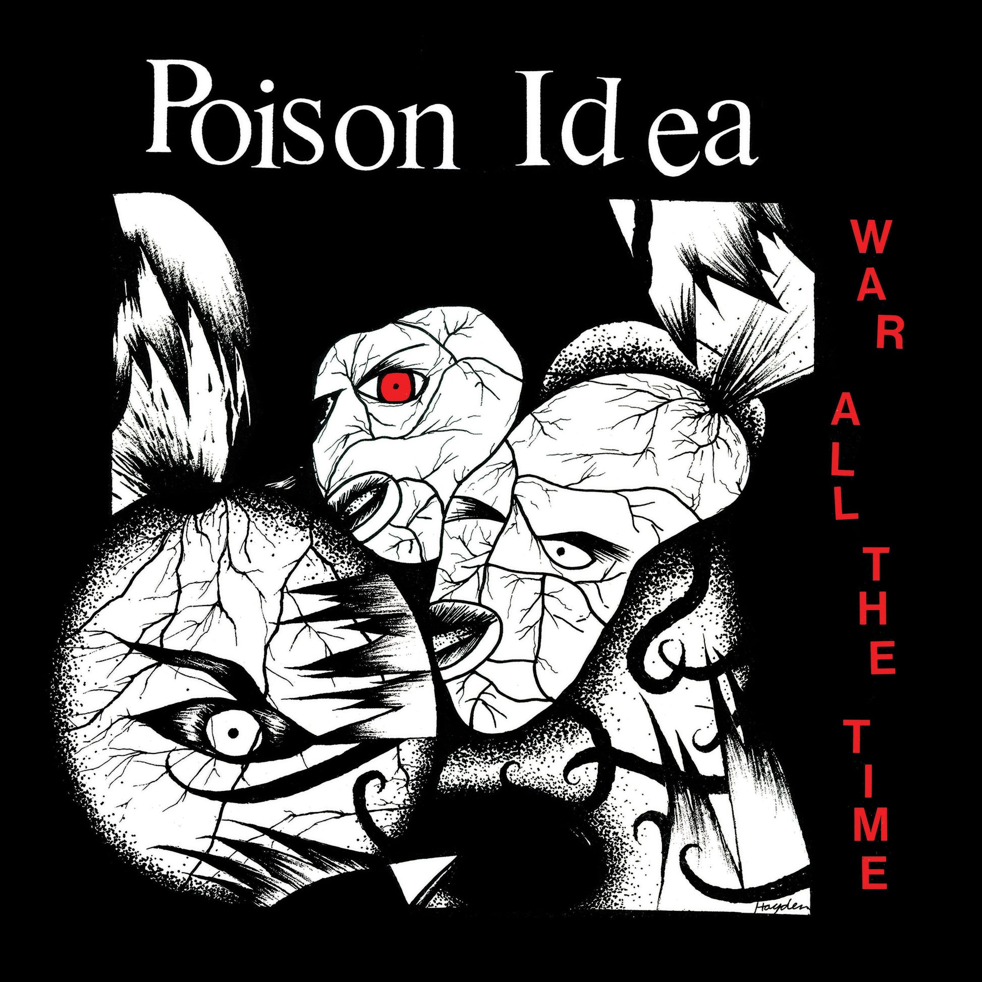 Poison Idea War All The Time (Red Vinyl)