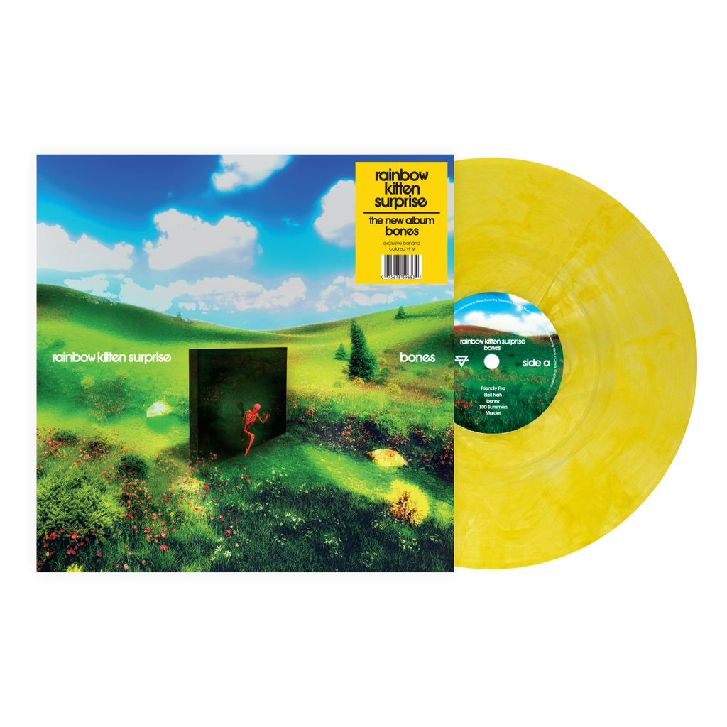 Rainbow Kitten Surprise Bones (Indie Exclusive Banana Vinyl)