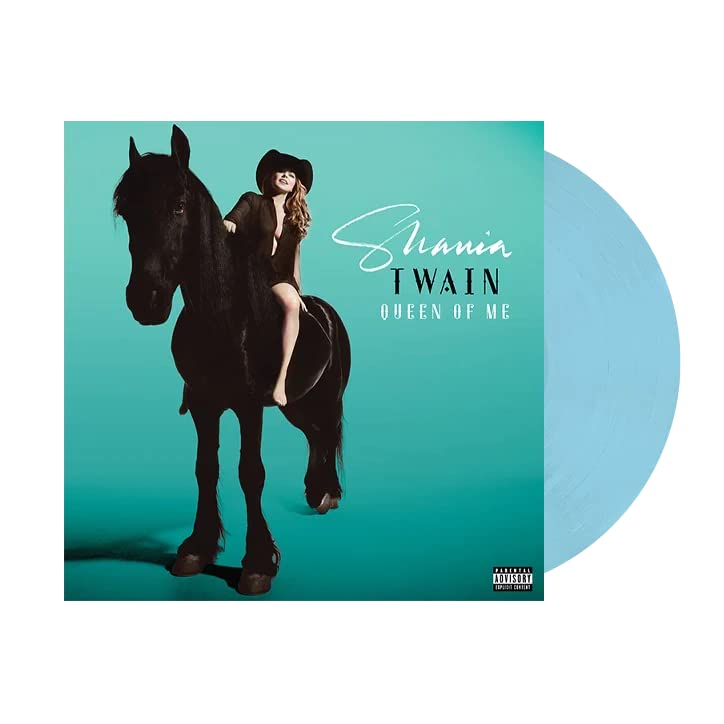 Shania Twain Queen Of Me [Explicit Content] (Limited Edition, Alternate Cover, Baby Blue Colored Vinyl)