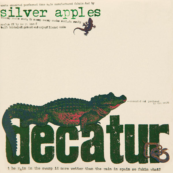 Silver Apples Decatur (Colored Vinyl)