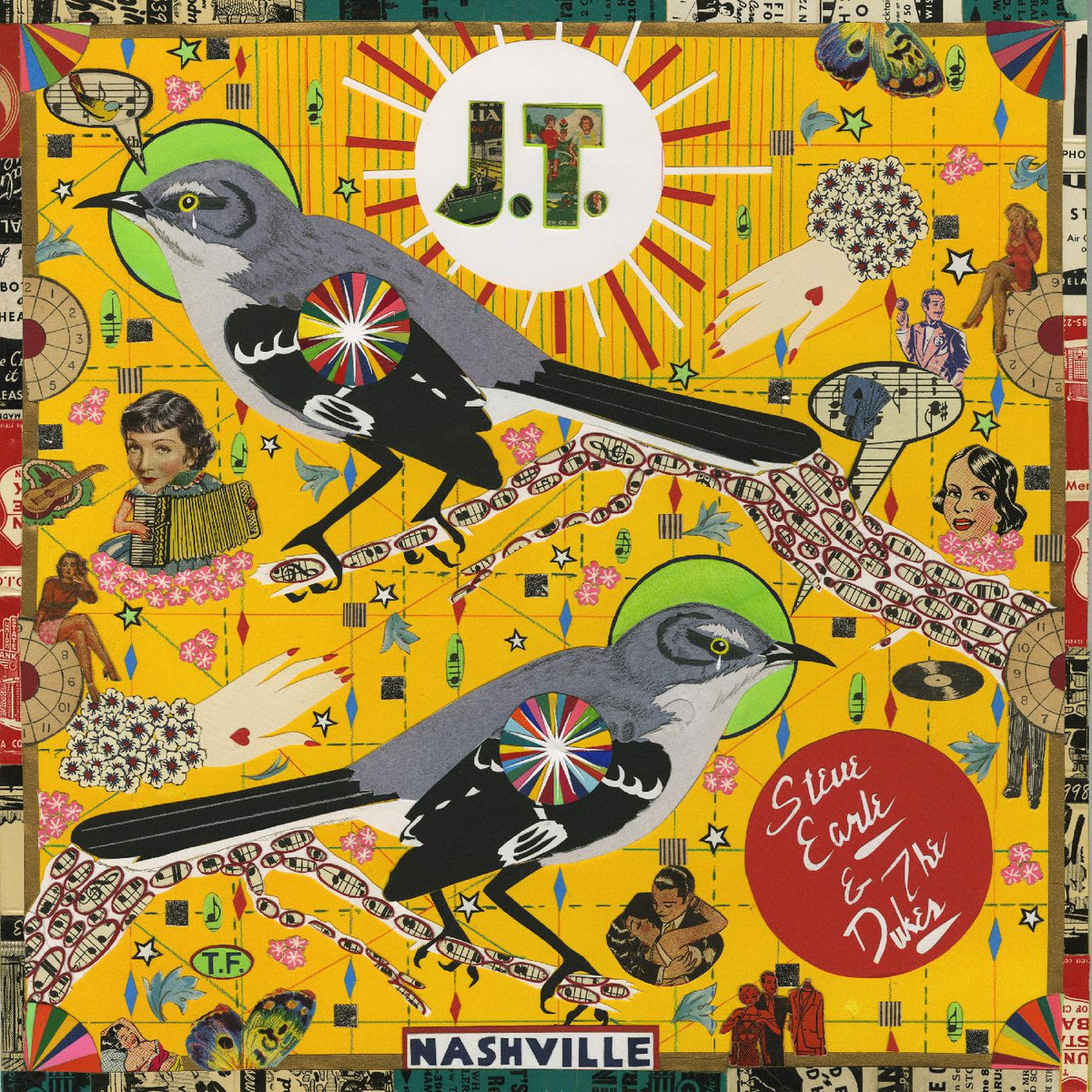 Steve And The Dukes Earle J.T. (Indie Exclusive "Chicago Cubs" Red Vinyl)