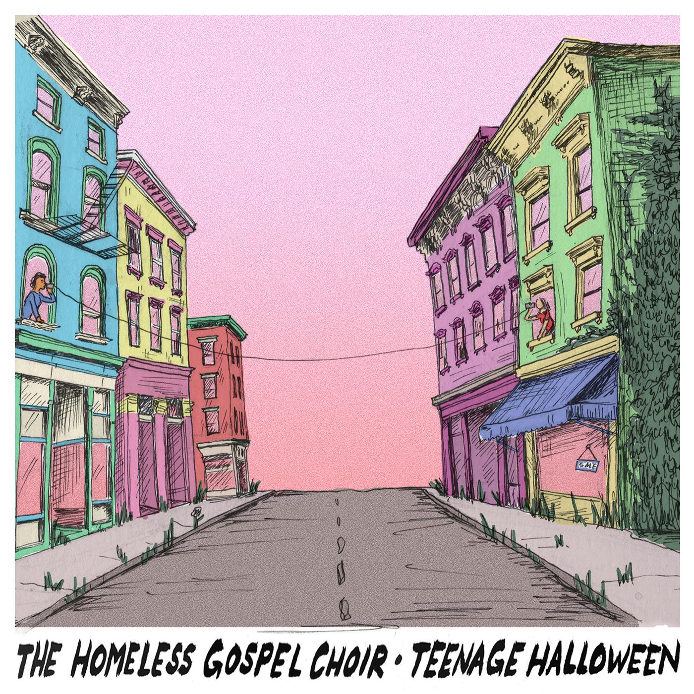 The and Teenage Halloween Homeless Gospel Choir The Homeless Gospel Choir • Teenage Halloween (OPAQUE YELLOW VINYL)