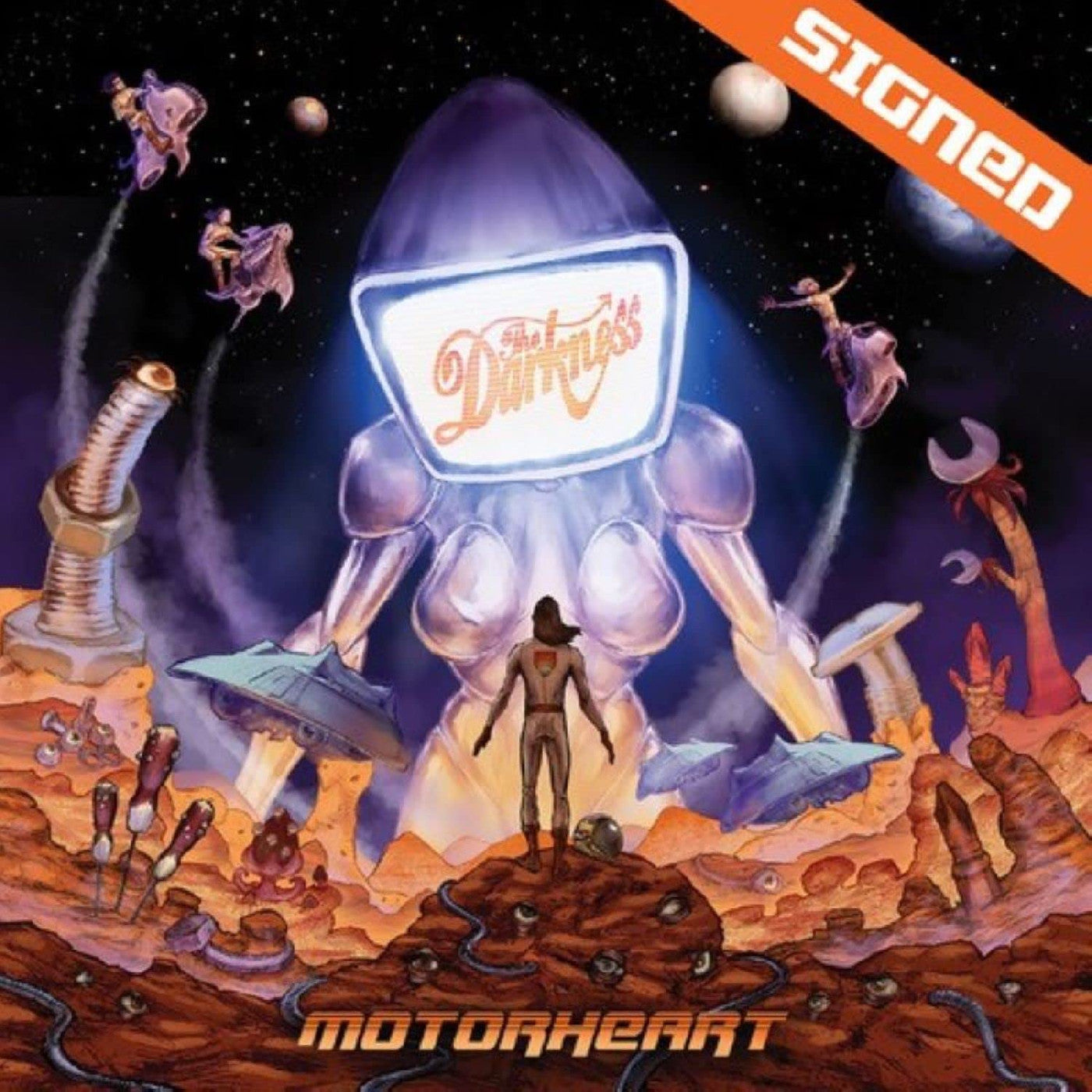 The Darkness Motorheart (Clear Vinyl)