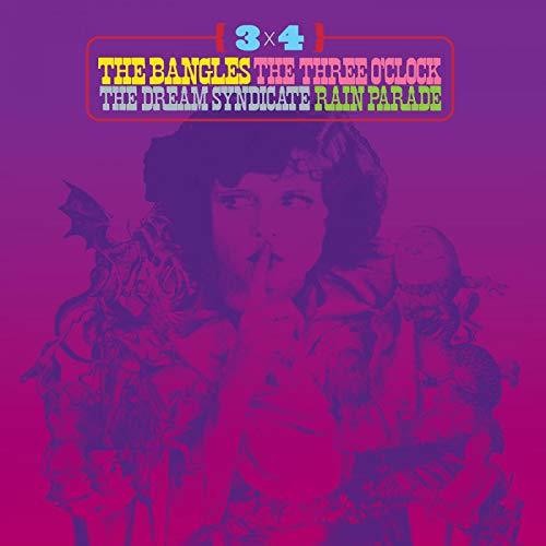 Various Artists 3 X 4 (Limited Edition, Psychedelic Swirl Colored Vinyl)