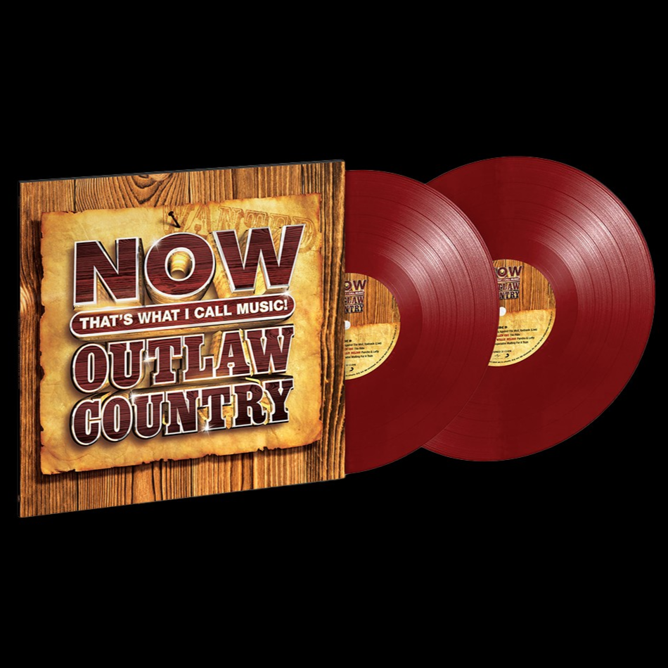 Various Artists Now Outlaw Country (Limited Edition, Maroon Colored Vinyl) (2 Lp)